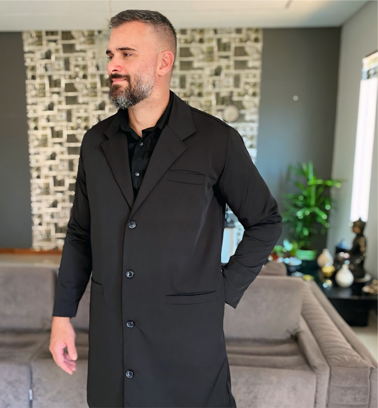 Jaleco Blazer masculino