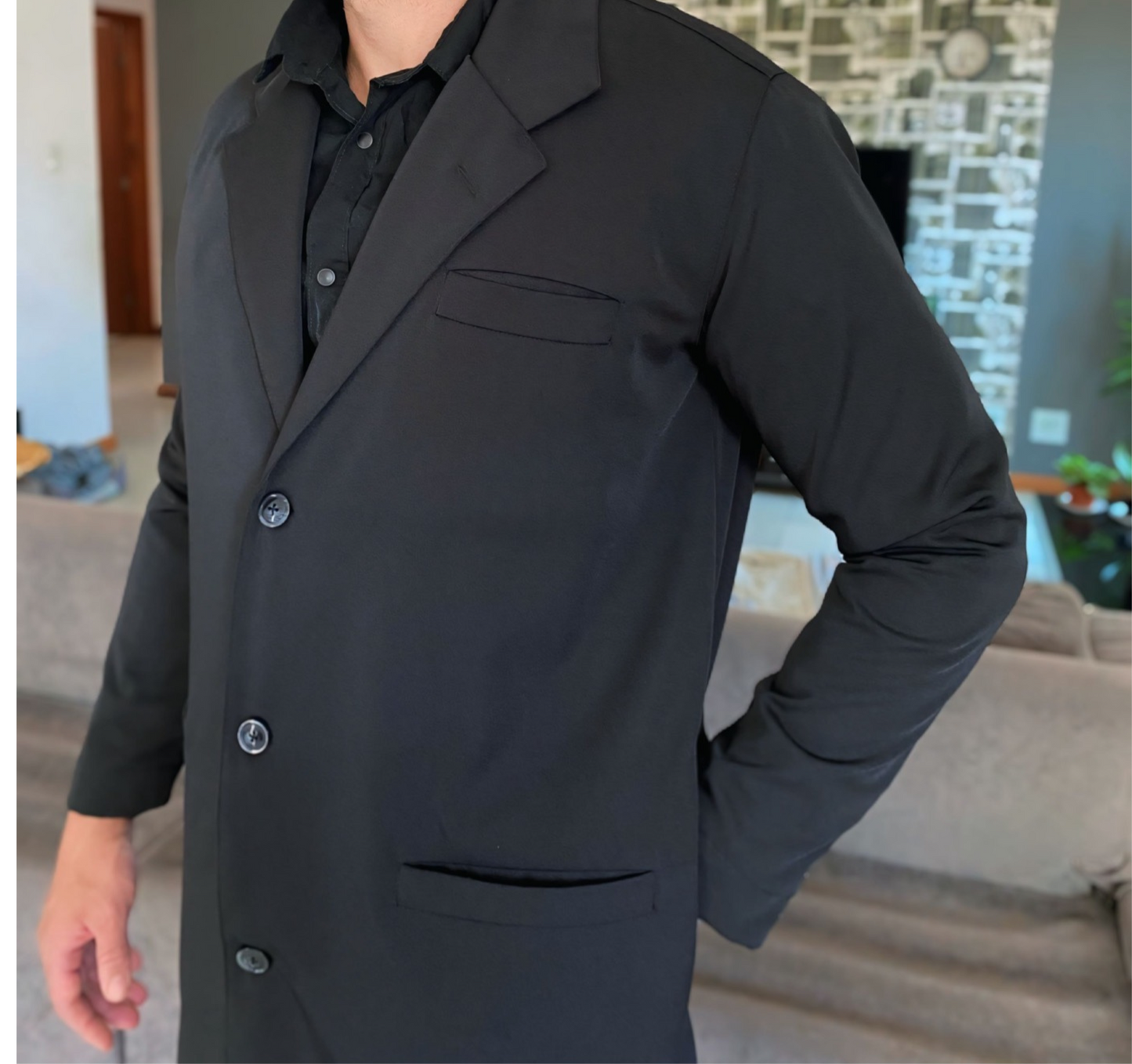 Jaleco Blazer masculino
