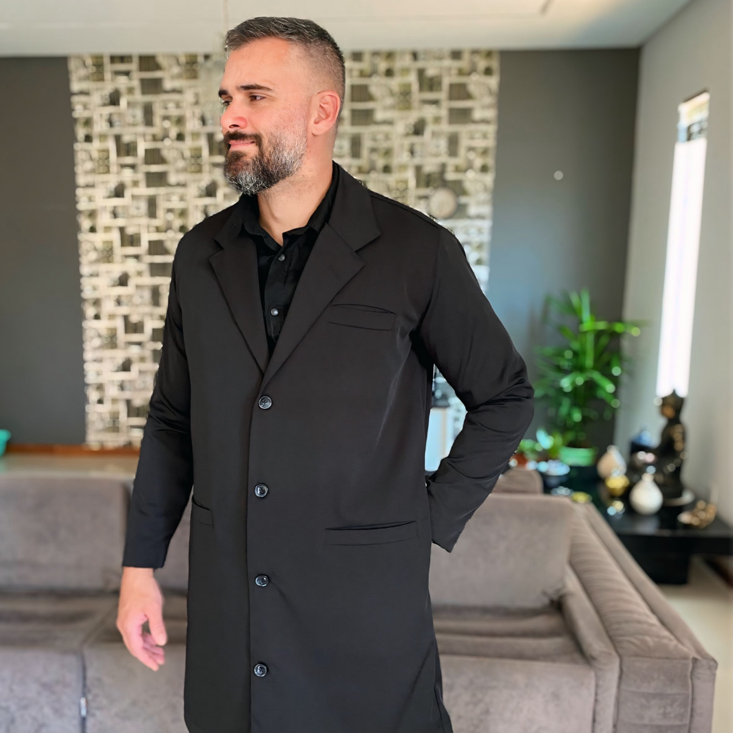 Jaleco Blazer masculino