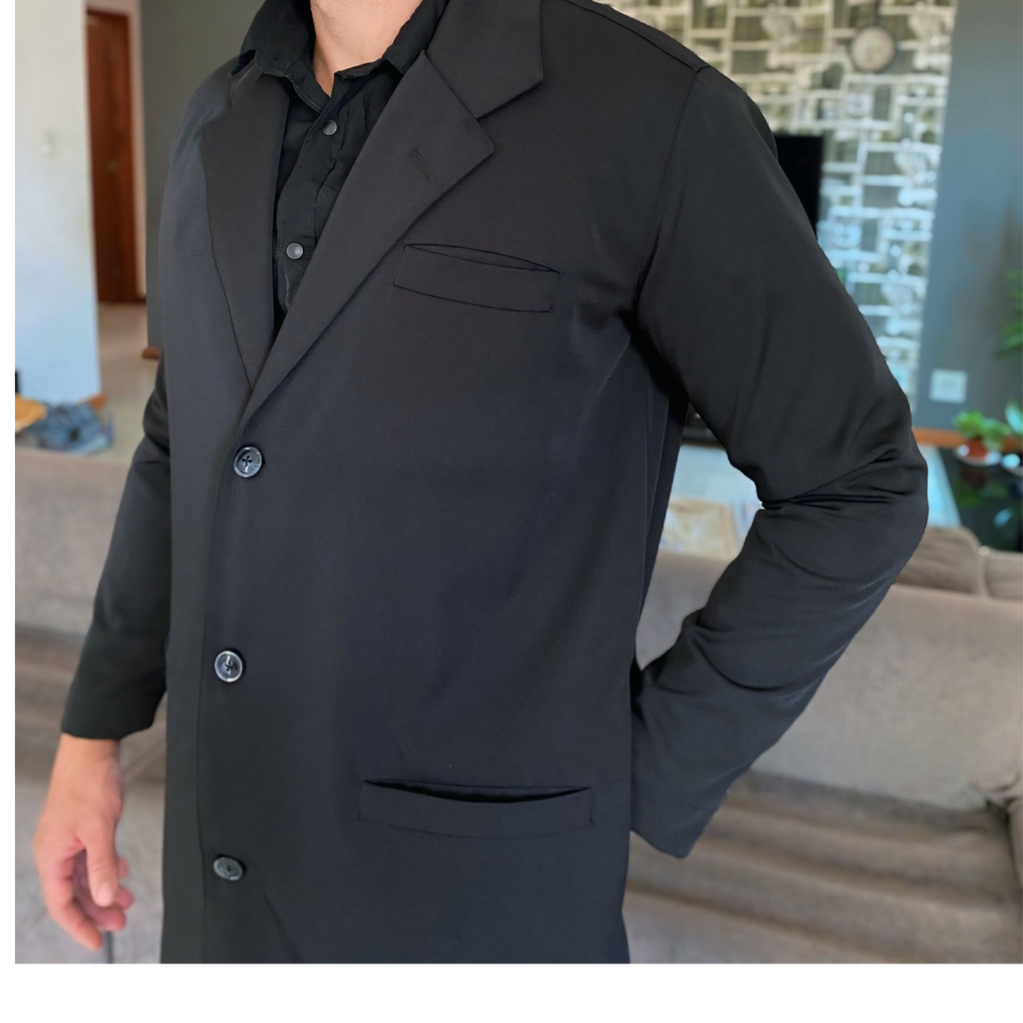 Jaleco Blazer masculino
